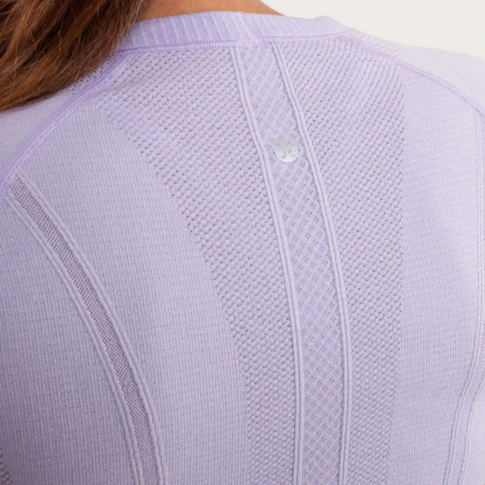Lululemon Run: Swiftly Tech Short Sleeve - Lilac NWT!
